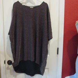 New LuLaRoe metallic elegant stripe irma sz 3XL